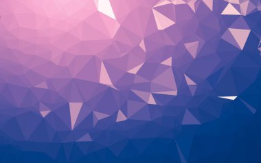 Soyut düşük poli arkaplan, geometri üçgeni, mozaik pastel renk arkaplanı