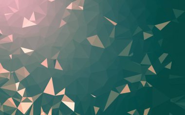 Soyut düşük poli arkaplan, geometri üçgeni, mozaik pastel renk arkaplanı