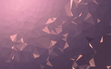 Soyut düşük poli arkaplan, geometri üçgeni, mozaik pastel renk arkaplanı