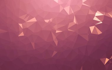 Soyut düşük poli arkaplan, geometri üçgeni, mozaik pastel renk arkaplanı