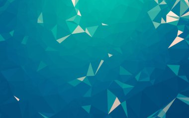 Soyut düşük poli arkaplan, geometri üçgeni, mozaik pastel renk arkaplanı