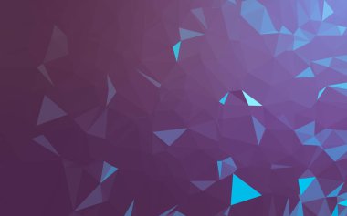 Soyut düşük poli arkaplan, geometri üçgeni, mozaik pastel renk arkaplanı