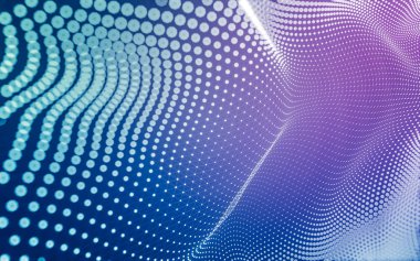 Noktaları ve çizgileri birleştiren soyut çokgen uzay düşük polyester arka plan. Bağlantı yapısı. 3d oluşturma