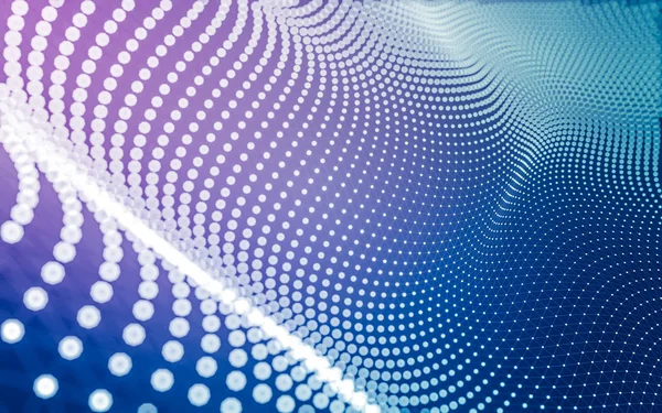 Noktaları ve çizgileri birleştiren soyut çokgen uzay düşük polyester arka plan. Bağlantı yapısı. 3d oluşturma