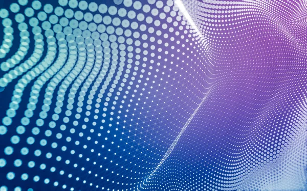 Noktaları ve çizgileri birleştiren soyut çokgen uzay düşük polyester arka plan. Bağlantı yapısı. 3d oluşturma