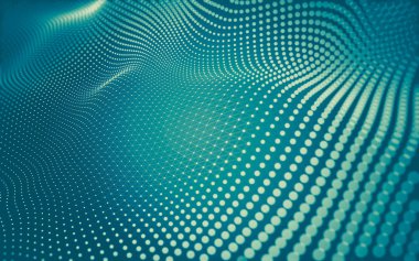 Noktaları ve çizgileri birleştiren soyut çokgen uzay düşük polyester arka plan. Bağlantı yapısı. 3d oluşturma