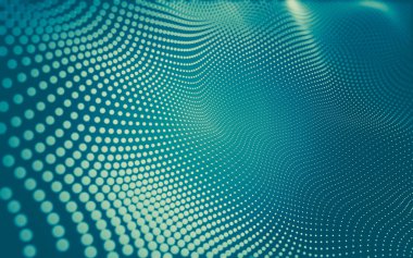 Noktaları ve çizgileri birleştiren soyut çokgen uzay düşük polyester arka plan. Bağlantı yapısı. 3d oluşturma