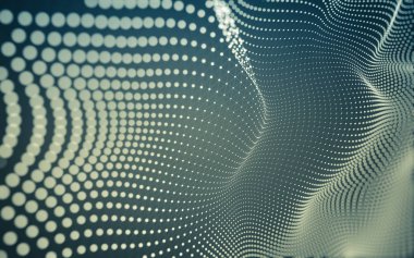 Noktaları ve çizgileri birleştiren soyut çokgen uzay düşük polyester arka plan. Bağlantı yapısı. 3d oluşturma
