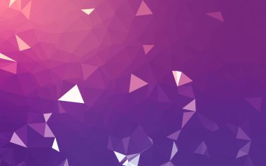 Soyut düşük poli arkaplan, geometri üçgeni, mozaik pastel renk arkaplanı