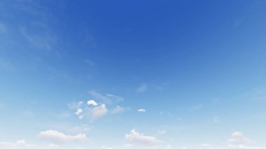 Bulutlu gökyüzü mavi arka plan, mavi gökyüzü arka plan ile küçük bulutlar, 3d renderin