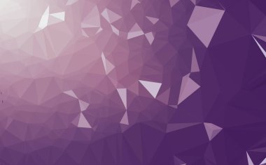 Soyut düşük poli arkaplan, geometri üçgeni, mozaik pastel renk arkaplanı