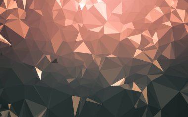 Soyut düşük poli arkaplan, geometri üçgeni, mozaik pastel renk arkaplanı