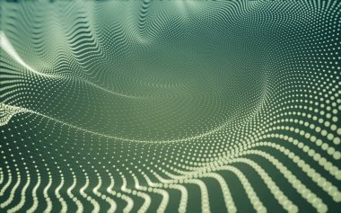 Noktaları ve çizgileri birleştiren soyut çokgen uzay düşük polyester arka plan. Bağlantı yapısı. 3d oluşturma