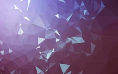 Soyut düşük poli arkaplan, geometri üçgeni, mozaik pastel renk arkaplanı