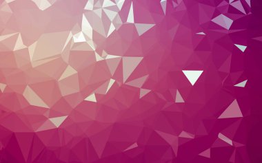 Soyut düşük poli arkaplan, geometri üçgeni, mozaik pastel renk arkaplanı