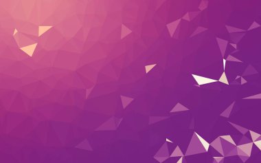 Soyut düşük poli arkaplan, geometri üçgeni, mozaik pastel renk arkaplanı