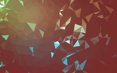 Soyut düşük poli arkaplan, geometri üçgeni, mozaik pastel renk arkaplanı