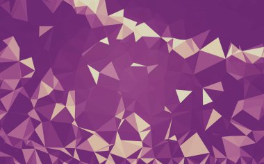 Soyut düşük poli arkaplan, geometri üçgeni, mozaik pastel renk arkaplanı