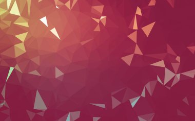 Soyut düşük poli arkaplan, geometri üçgeni, mozaik pastel renk arkaplanı