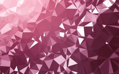 Soyut düşük poli arkaplan, geometri üçgeni, mozaik pastel renk arkaplanı