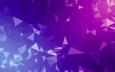 Soyut düşük poli arkaplan, geometri üçgeni, mozaik pastel renk arkaplanı