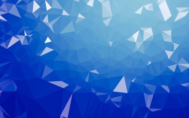 Soyut düşük poli arkaplan, geometri üçgeni, mozaik pastel renk arkaplanı