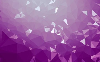 Soyut düşük poli arkaplan, geometri üçgeni, mozaik pastel renk arkaplanı