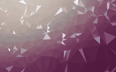 Soyut düşük poli arkaplan, geometri üçgeni, mozaik pastel renk arkaplanı