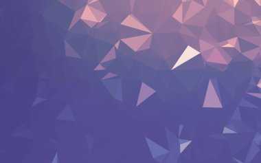 Soyut düşük poli arkaplan, geometri üçgeni, mozaik pastel renk arkaplanı