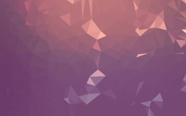 Soyut düşük poli arkaplan, geometri üçgeni, mozaik pastel renk arkaplanı