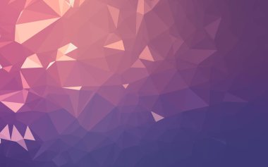 Soyut düşük poli arkaplan, geometri üçgeni, mozaik pastel renk arkaplanı