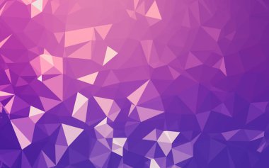 Soyut düşük poli arkaplan, geometri üçgeni, mozaik pastel renk arkaplanı