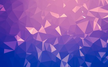 Soyut düşük poli arkaplan, geometri üçgeni, mozaik pastel renk arkaplanı