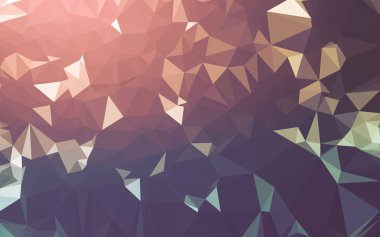 Düşük Poli arka plan, geometri üçgen