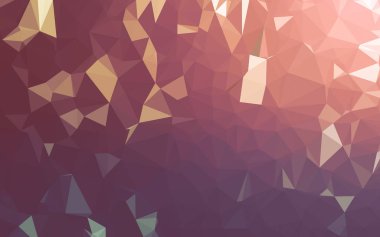 Düşük Poli arka plan, geometri üçgen