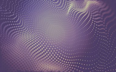 Çokgen alanı düşük Poli koyu arka plan, 3d render