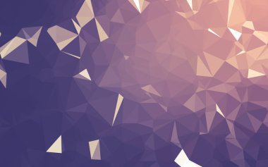 Düşük Poli arka plan, geometri üçgen