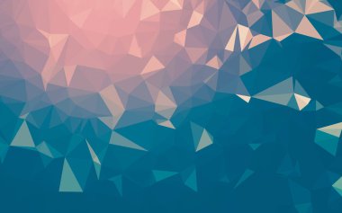 Düşük Poli arka plan, geometri üçgen