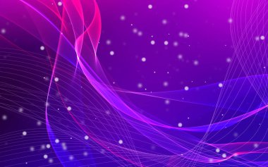 Bir parlayan ile koyu arka plan soyut dalgalar