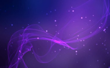 Bir parlayan ile koyu arka plan soyut dalgalar