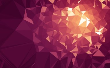 Düşük Poli arka plan, geometri üçgen