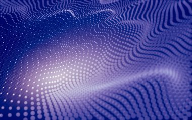 Çokgen alanı düşük Poli koyu arka plan, 3d render