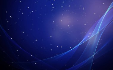 Bir parlayan ile koyu arka plan soyut dalgalar