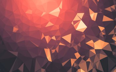 Düşük Poli arka plan, geometri üçgen