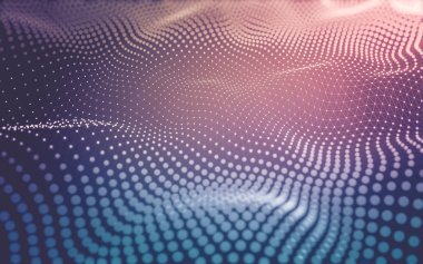 Soyut arka plan. Çokgen şekilli moleküller teknolojisi,