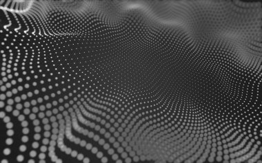 Soyut arka plan. Çokgen şekilli moleküller teknolojisi,