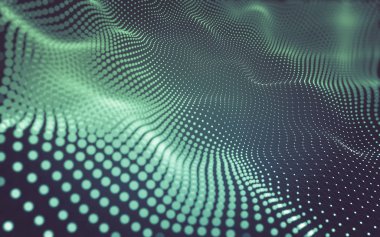 Soyut arka plan. Çokgen şekilli moleküller teknolojisi,