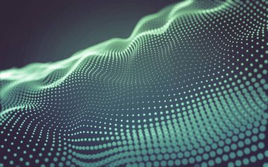 Soyut arka plan. Çokgen şekilli moleküller teknolojisi,