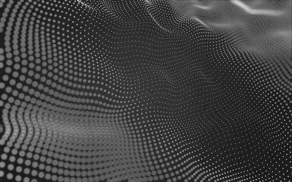 Soyut arka plan. Çokgen şekilli moleküller teknolojisi,