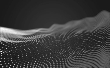 Soyut arka plan. Çokgen şekilli moleküller teknolojisi,